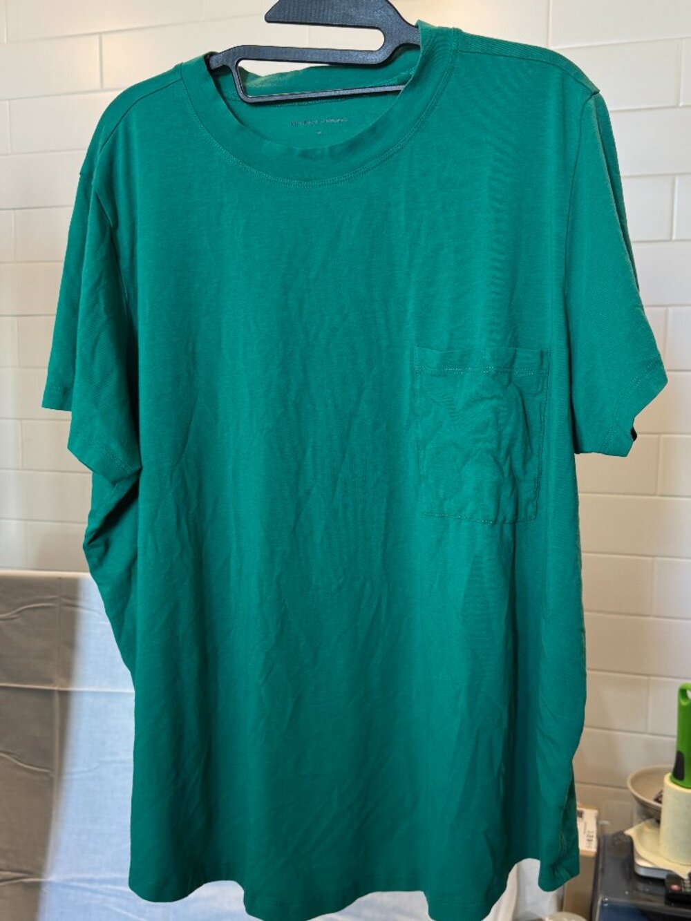 GUC Universal Standard Garcon Tee in Green Lake US M (Women's 18-20)